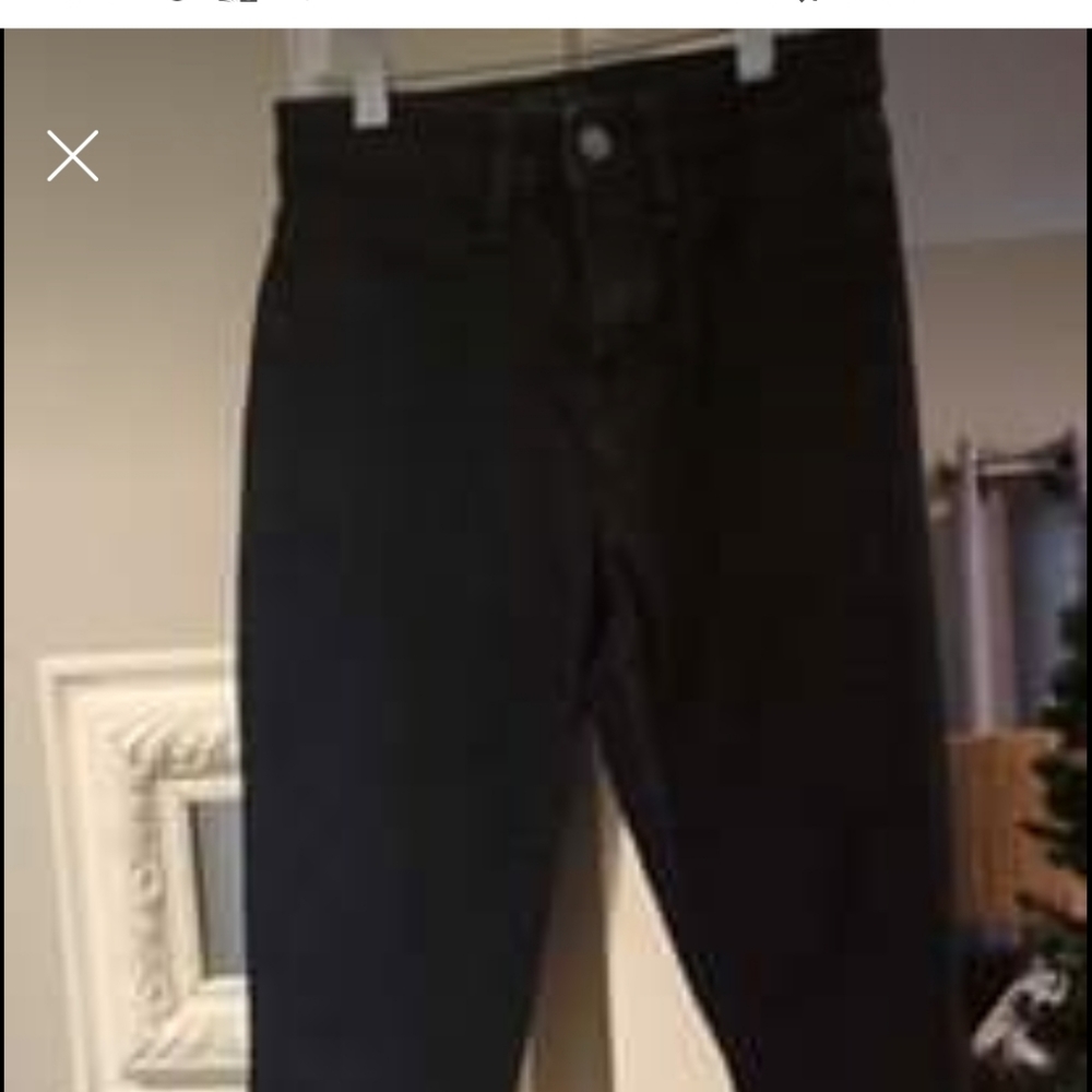Boys black jeans 26R slim